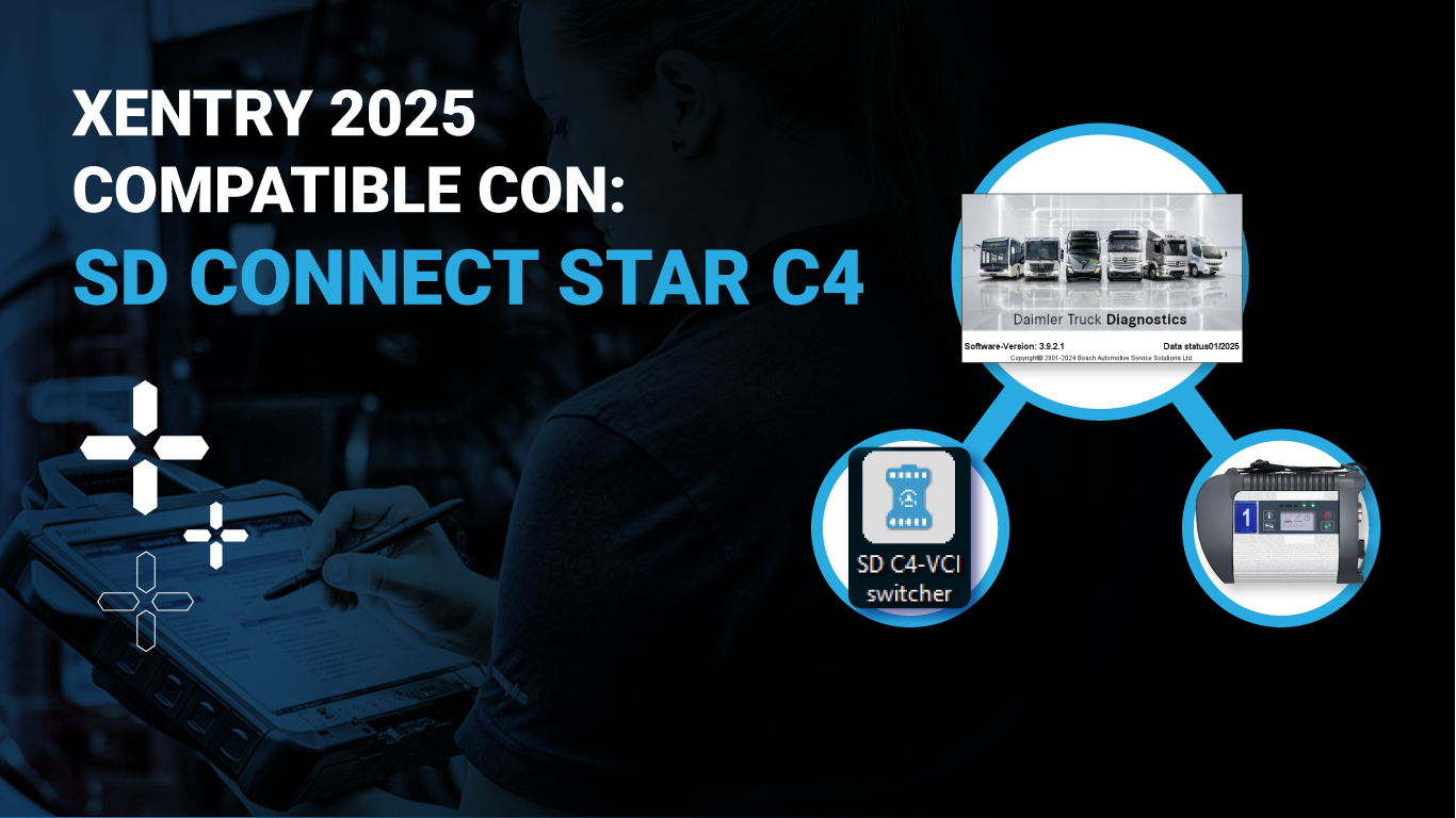 Nueva aplicación para usar la interfaz SD connect Star C4 con la nueva version del paquete de diagnostico de MB en diagnosisdiesel.com